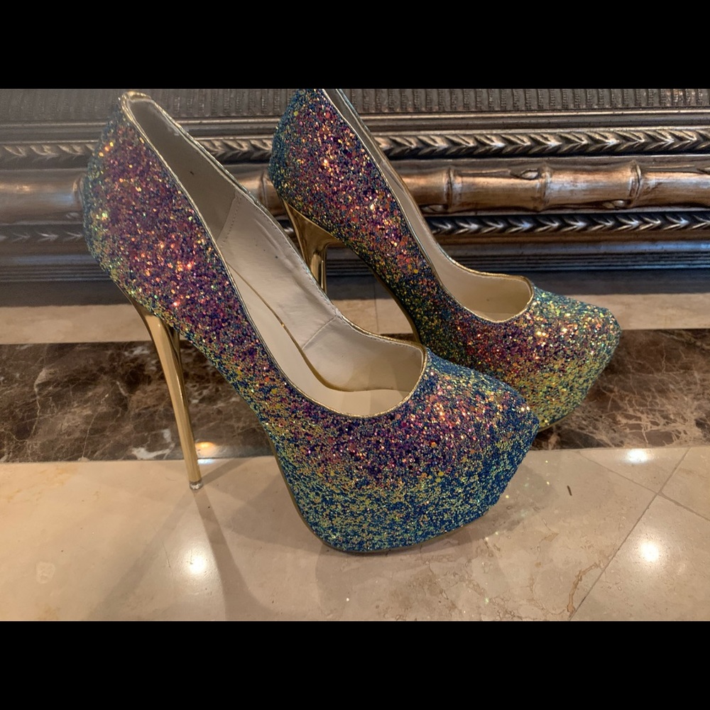 New Glitter Sexy Heels